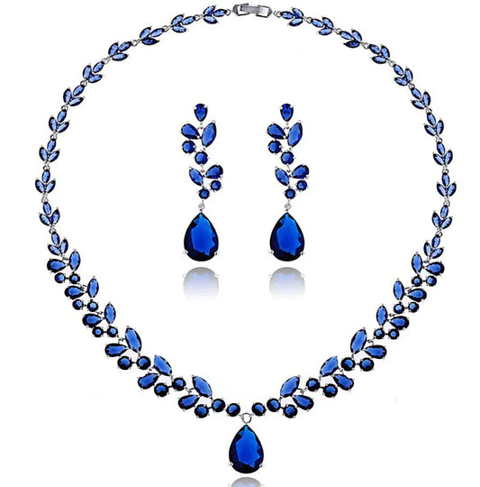 Elegant Bridal Zirconia Jewelry Set