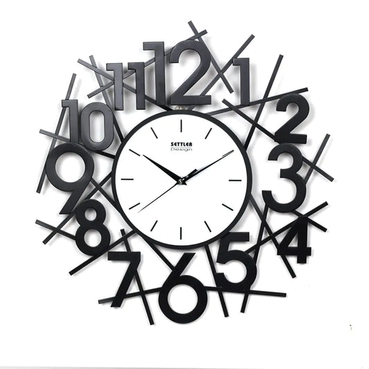 Modern Minimalist Iron Wall Clock
