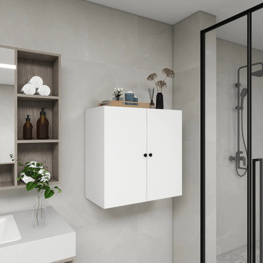 Modular Wood Closet Organizer with Doors